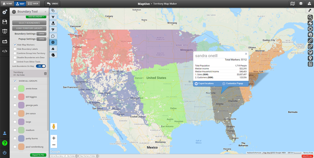 Top Best Online Tools To Create Interactive Maps Maptive