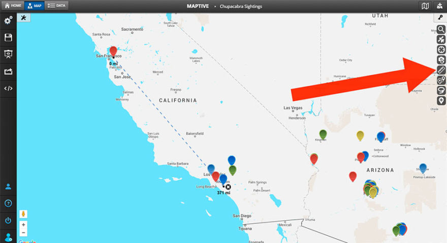 Distance Calculator Mapping Tool Maptive   07 Distance Calculator Tool 3 880x479 