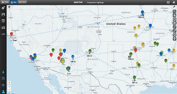 Distance Calculator Mapping Tool | Maptive