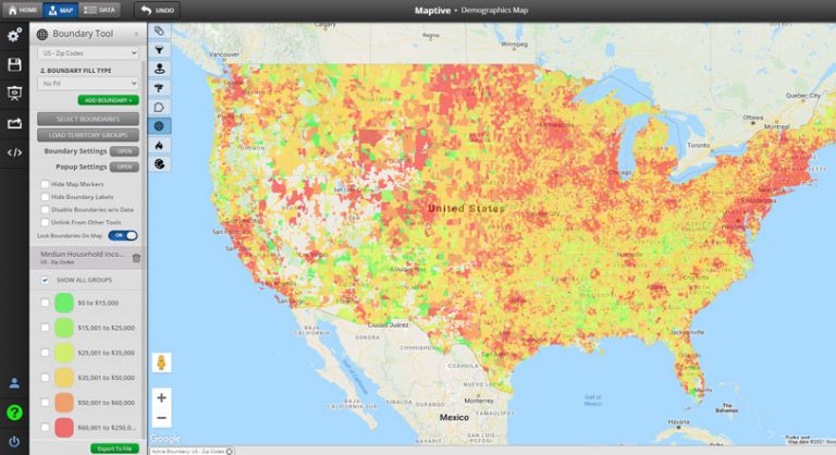 What is a Thematic Map? 6 Types of Thematic Maps | Maptive