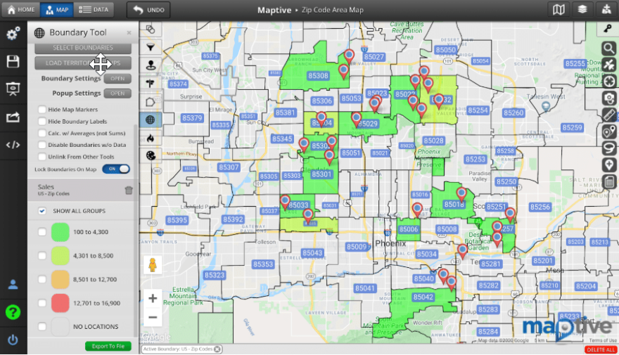 Map Multiple Locations How To Plot Points On A Map Maptive 2048