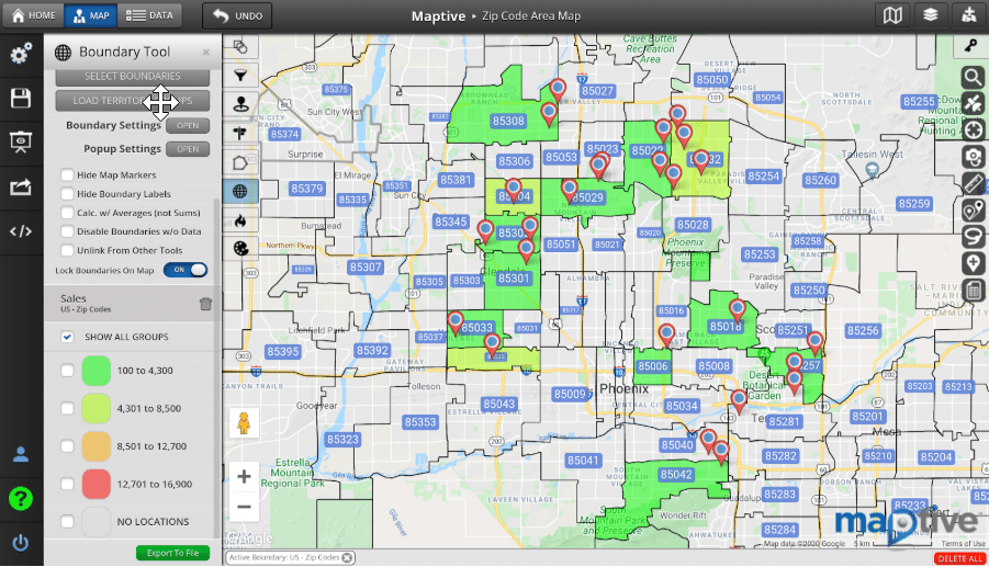 Map Multiple Locations: How to Plot Points on a Map | Maptive