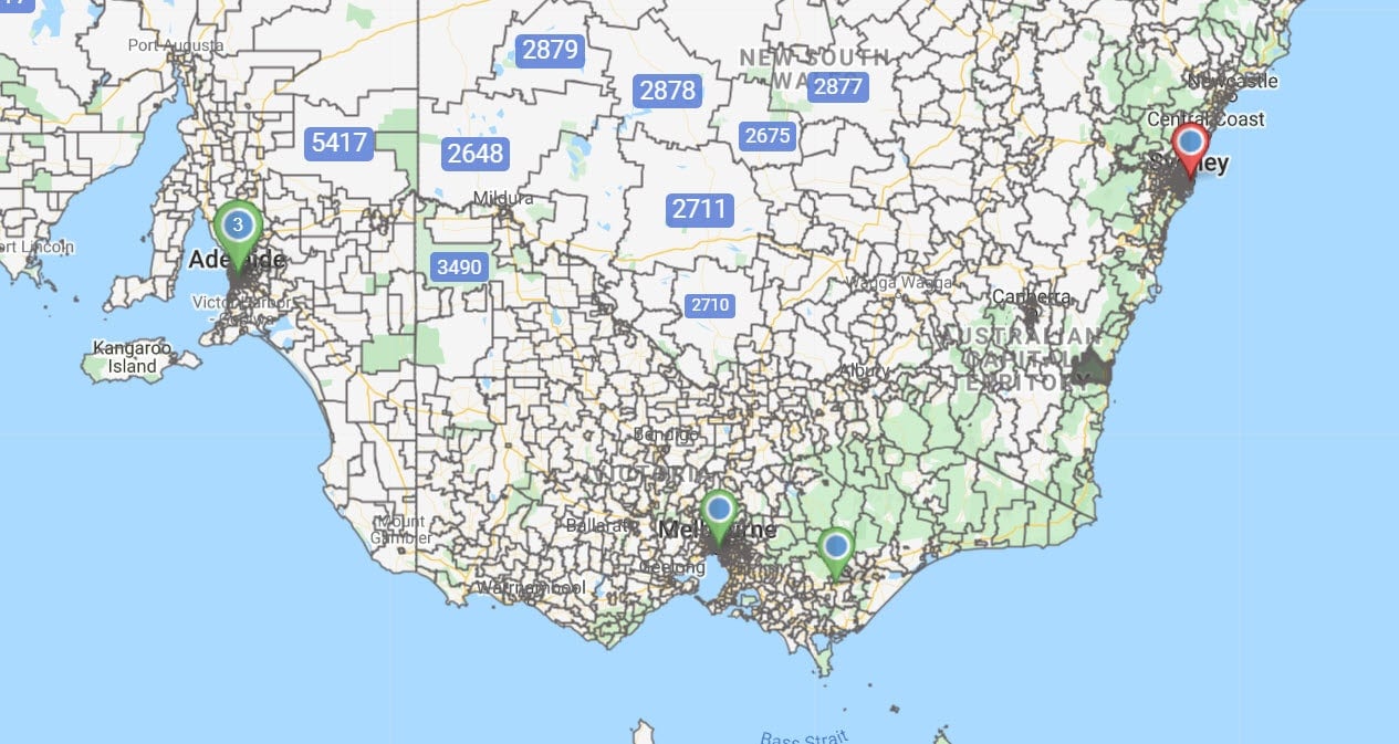 Postcode Mapping & Postal Code Mapping Software  Maptive