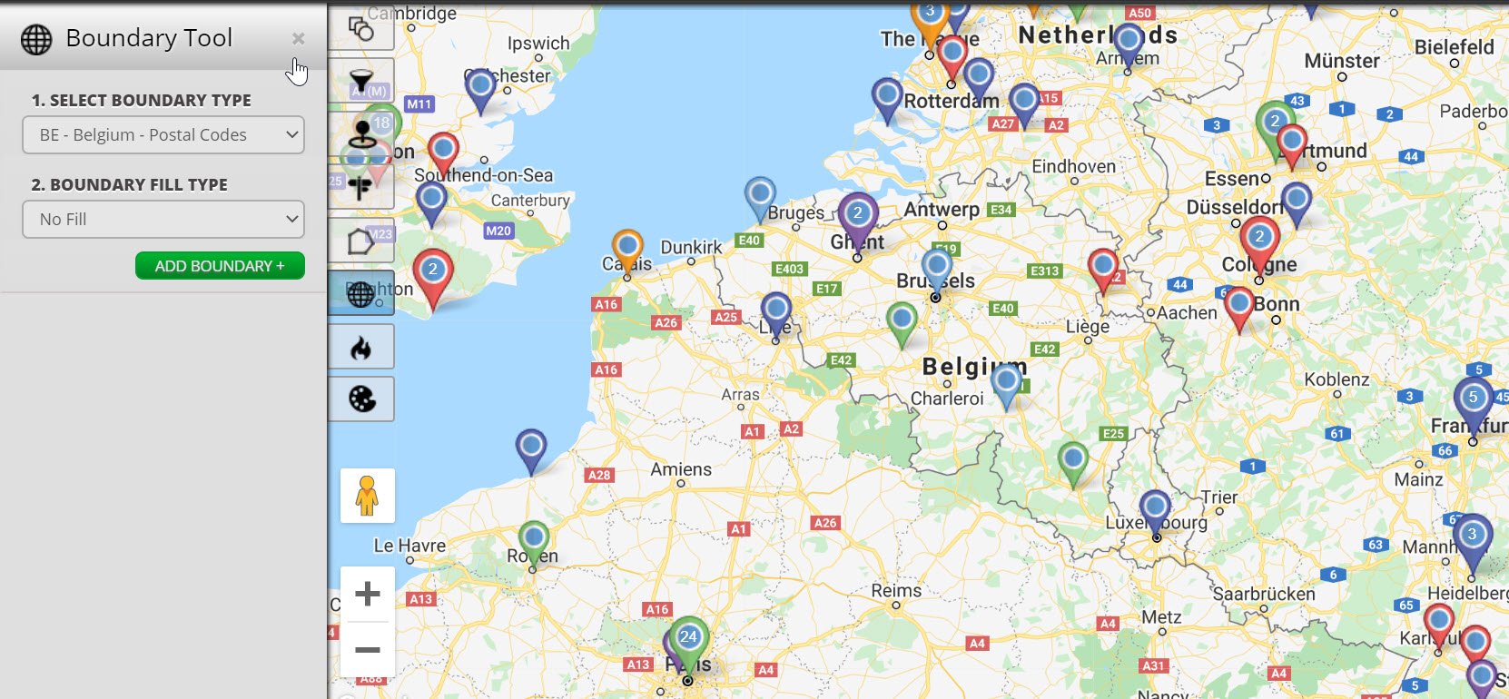 Postcode Mapping - Postal Code Mapping Software  Maptive