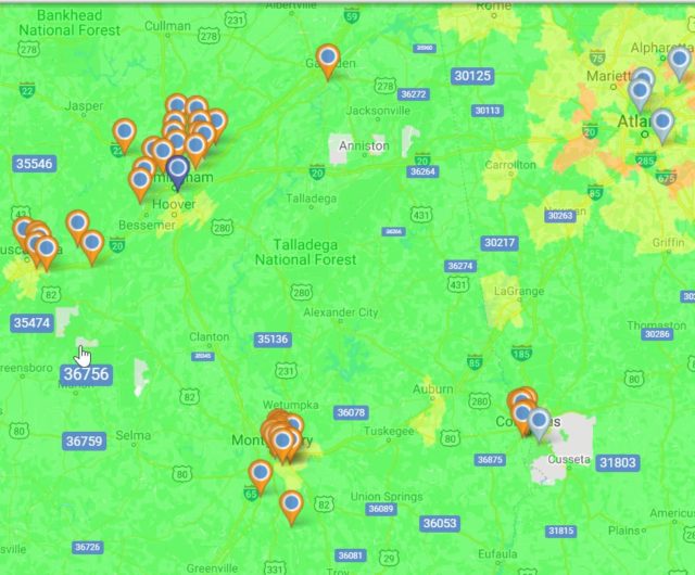 presentation map