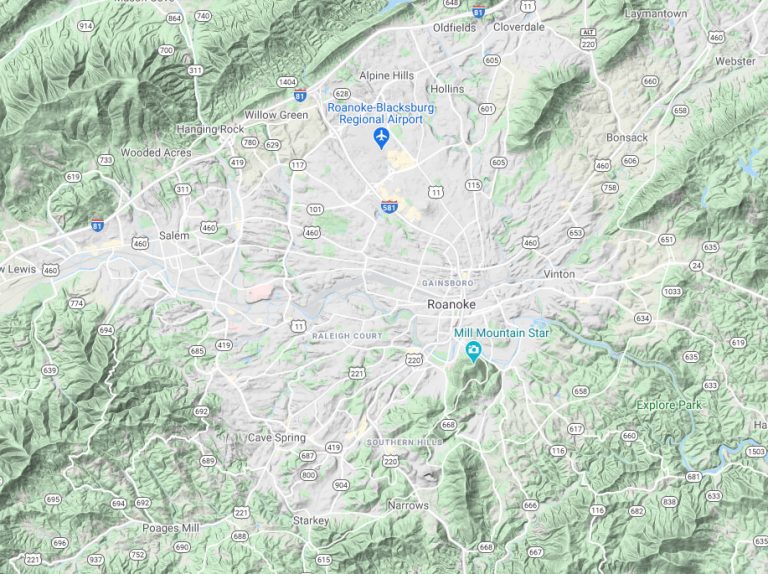 Topograph Mapping Software Elevation Maps Maptive   Elevation Change Map 768x574 