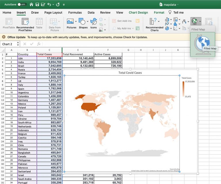 Creating A Dynamic Map In Excel Part 2 Of 4 Youtube Riset