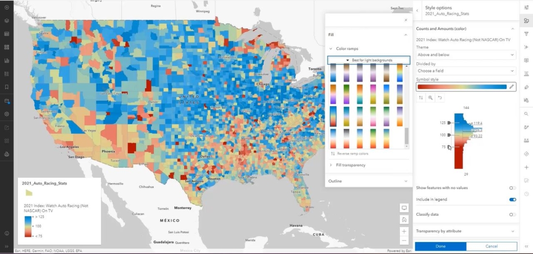 10 Best Online Mapping Software 2024 Maptive   ArcGisOnline 1100x525 